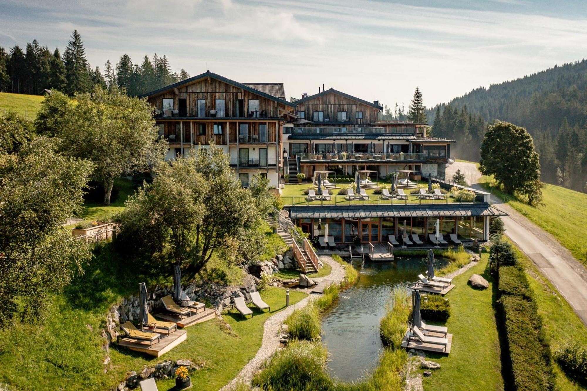 Naturhotel Edelweiss Wagrain Exterior foto